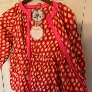 Oil & Water Rain Jacket with hood